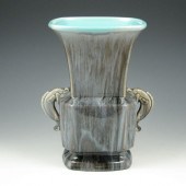 Rookwood vase from 1949 with dolphin