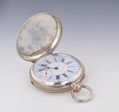 A Silver Pocket Watch by Robert Roskell,