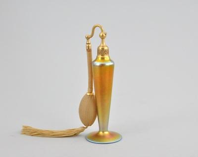 Steuben Gold Aurene Perfume Atomizer  b47fd