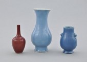 A Group of Three Monochrome Vases  b508f