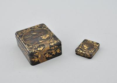 A Japanese Lacquerware Writing