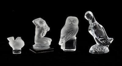 A Group of Lalique And Daum Figurines b58c1
