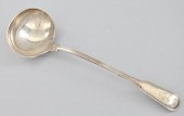 An English Sterling Silver Ladle, Exeter,