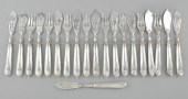 A Partial Set of Victorian Silver b59f1