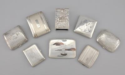 A Collection of Silver Cigarette b64a7