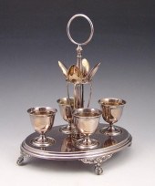 WMF SILVERPLATE EGG CUP STAND  b7f12