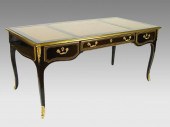 DREXEL FRENCH LACQUER EXECUTIVE DESK