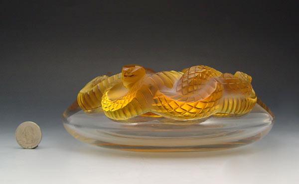 LALIQUE FRENCH CRYSTAL SERPENT b8ff9