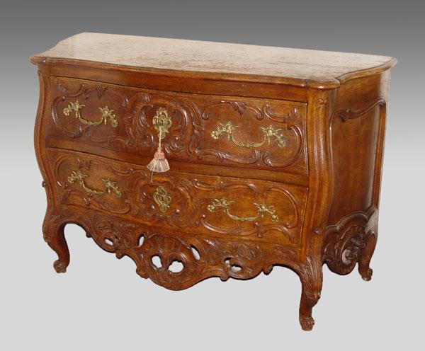 ITALIAN CARVED COMMODE Late 19th b9356