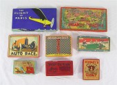 COLLECTION OF 8 VINTAGE BOARD GAMES  b9773