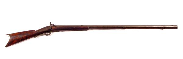 MID 19TH CENTURY PERCUSSION RIFLE  b9a46