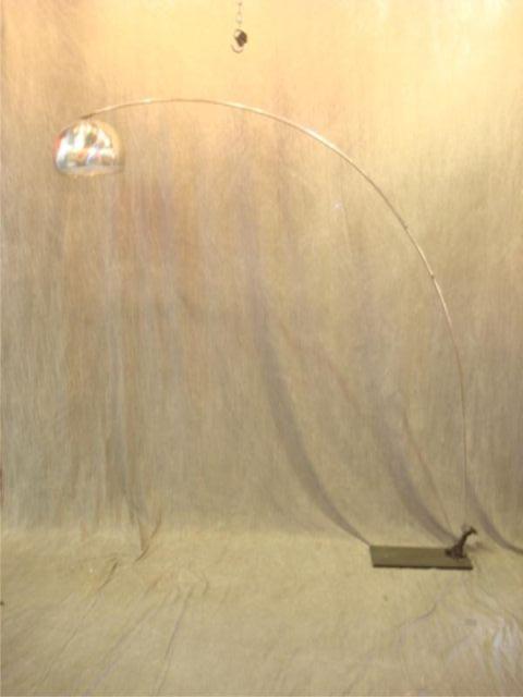 Midcentury Chrome Arc Lamp From bad2f