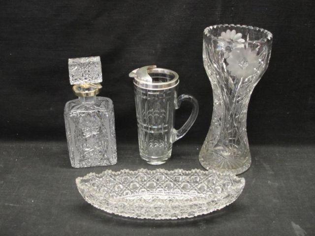 4 Pieces of Cut Crystal Includes bb638