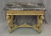 Victorian Marbletop Console with bc7ae