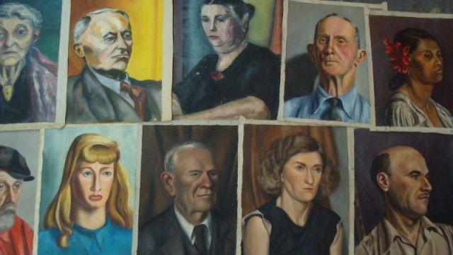 WENDELL Ray 10 Unframed O C Portraits  bcc61