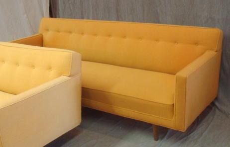 Midcentury Upholstered Sofa Possibly bda79