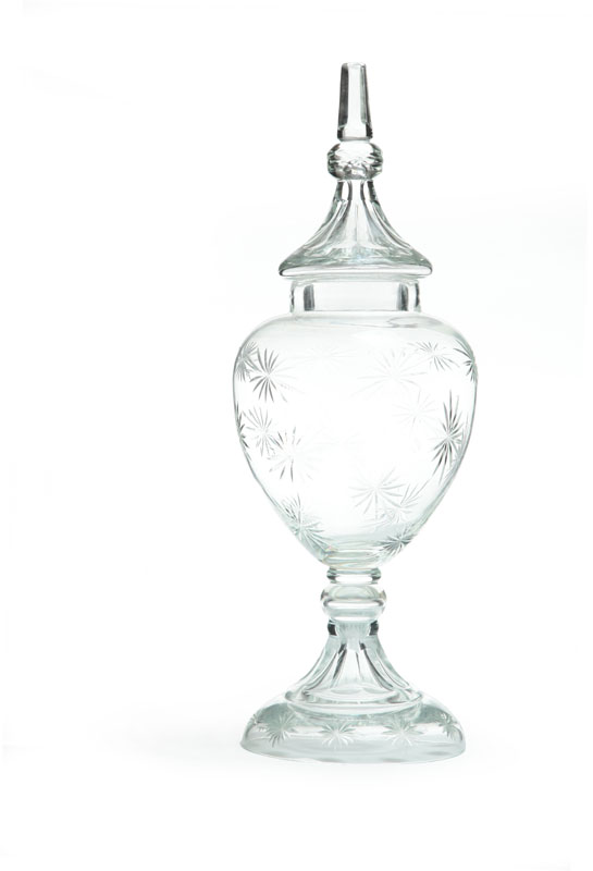 APOTHECARY JAR.  American or English  mid