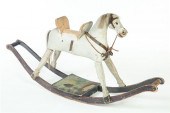 ROCKING HORSE American late 109283