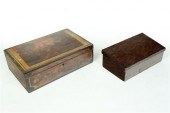 TWO DECORATED BOXES    10b22d
