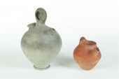 TWO INDIAN JUGS.  Southwest  late 19th-early