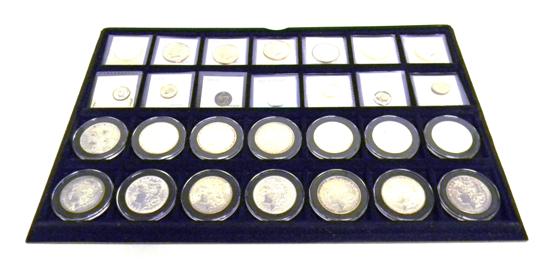 COINS Tray of 28 Coins Includes 10c3e5