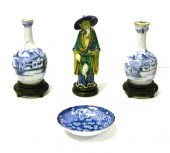 Four pieces of Asian decorative art