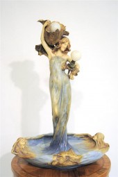Amphora  Austria Art Nouveau porcelain