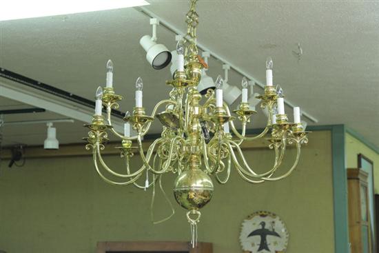 NULCO BRASS CHANDELIER Contemporary 10ae46
