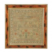 SAMPLER.  Probably England  early 19th