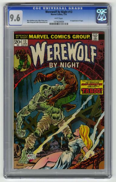 Werewolf By Night #13 CGC 9.6 Marvel Comics