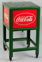 Coca-Cola Glascock Cooler. 
1929. Single