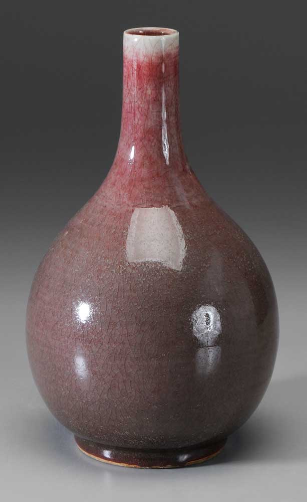 Copper Red Glazed Porcelain Vase 10ed6c