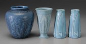 Four Rookwood Pottery Vases American  10edd8