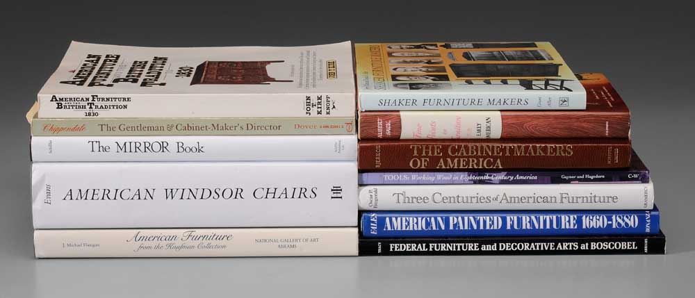 Ten Books, American Furniture Thomas Chippendale,