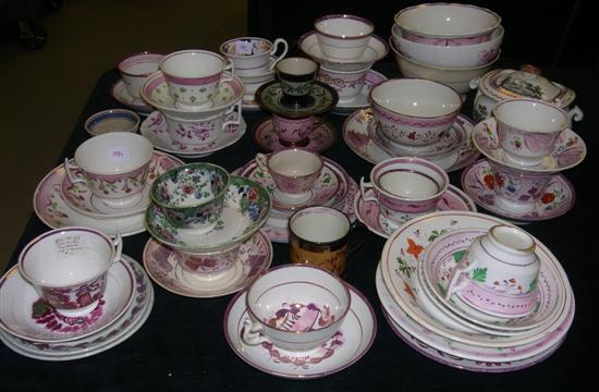 Extensive collection of lustreware 10cb9f