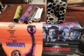 GROUP OF MOVIE POSTERS. Some are folded