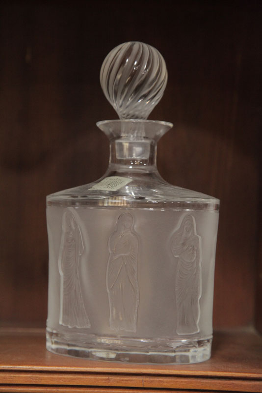 LALIQUE DECANTER Stoppered decanter 1103d9