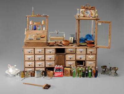 Miniature Desk Spice Cabinet  110e59