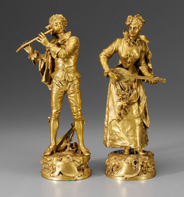 Pair Gaudez Bronzes Adrien Eti nne 110e8c