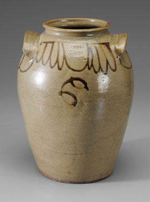 Edgefield Decorated Jar Thomas 110e95