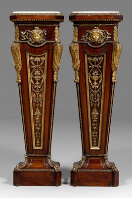 Fine Pair Louis XIV Style Pedestals 110ede