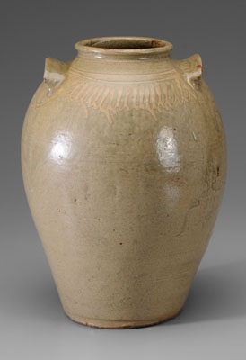 Edgefield Decorated Jar attributed 110ee7