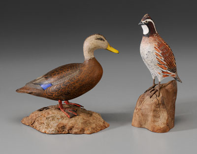 Two Miniature Decoys Wendell Gilley 110f9a