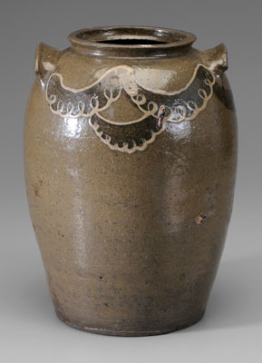 Edgefield Decorated Jar Phoenix 11102e