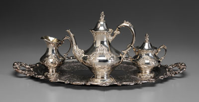 Silver-Plated Coffee Service American,