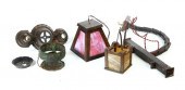 GROUP OF LAMP PARTS.  American  20th
