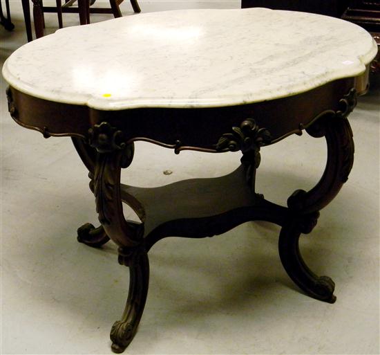 Victorian style white marble top 10fe2b