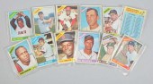 Lot of 12: Topps 1966 Baseball Cards.
