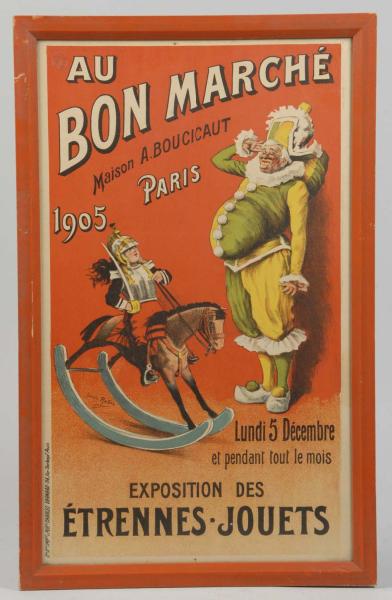 Framed French Exhibition Advertising 112c8c