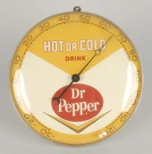 1963 Dr. Pepper PAM Dial Thermometer.